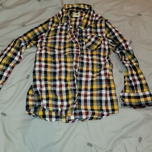 Flannel long sleeve shirt